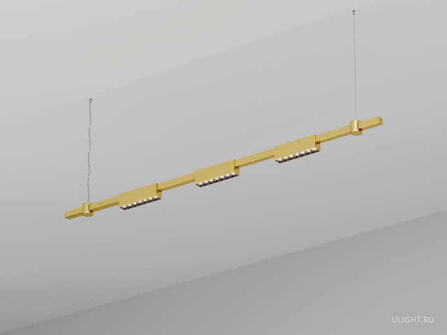 Подвесной светильник HOKASU PL11 (GOLD/1500mm – 190mm/3K/10.5W/40deg) фото:2