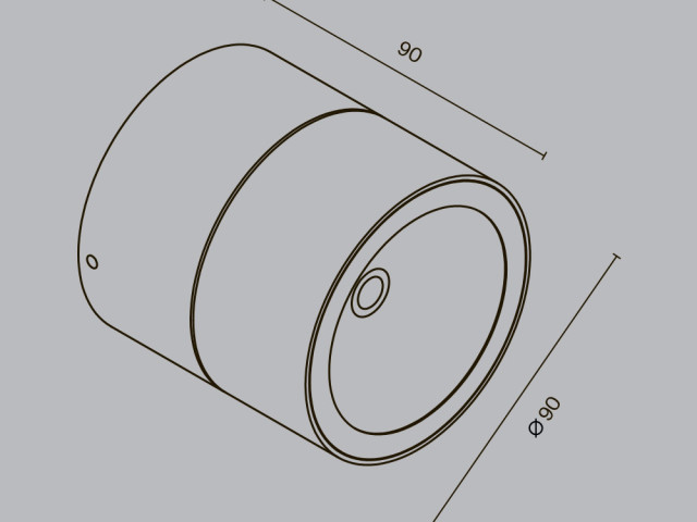 Уличный потолочный светильник Outdoor O310CL-L7GF3K фото:4