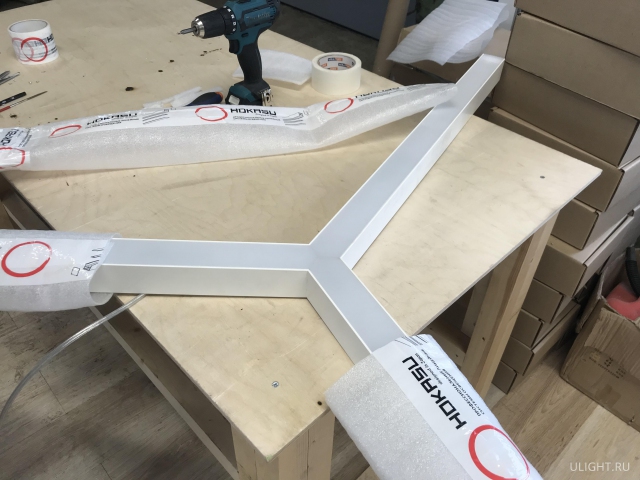 Светильник HOKASU Star S50 (RAL9005/3x819mm/LT70 — 3K/52W) фото:5
