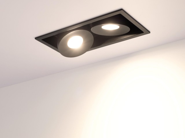 Светильник CL-SNODO-LUM-S148x80-2x9W Warm3000 (BK, 45 deg) (Arlight, IP20 Металл, 3 года) фото:18