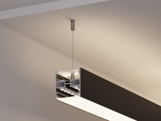 Подвес со вставкой LINE-5050-DUAL 2x2m Set (Arlight, Металл) фото:2