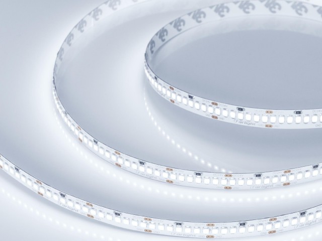 Лента RT 2-5000 24V Cool 8K 10mm (2835, 252 LED/m, LUX) (Arlight, 10 Вт/м, IP20) фото:8