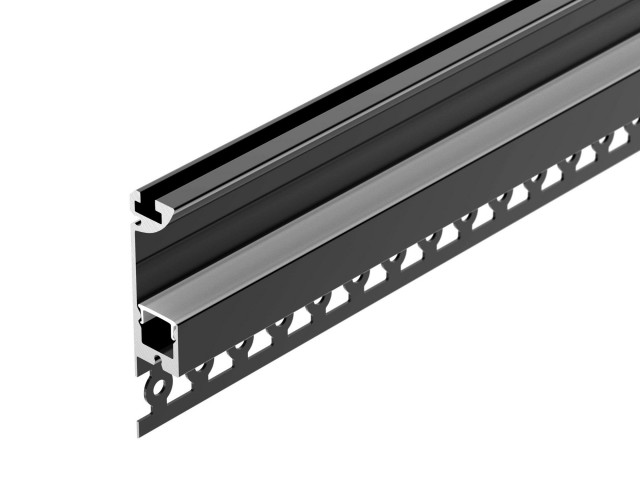 Профиль PLINTUS-FANTOM-L-2000 BLACK (Arlight, Алюминий) фото:5