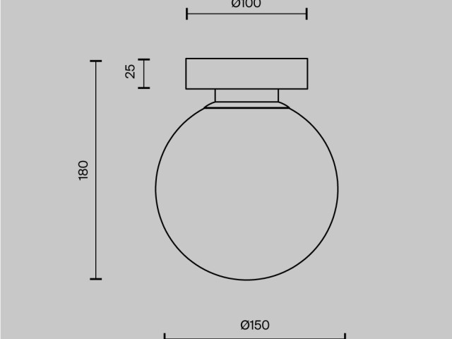 Настенный светильник (бра) Maytoni MOD321WL-01W фото:2