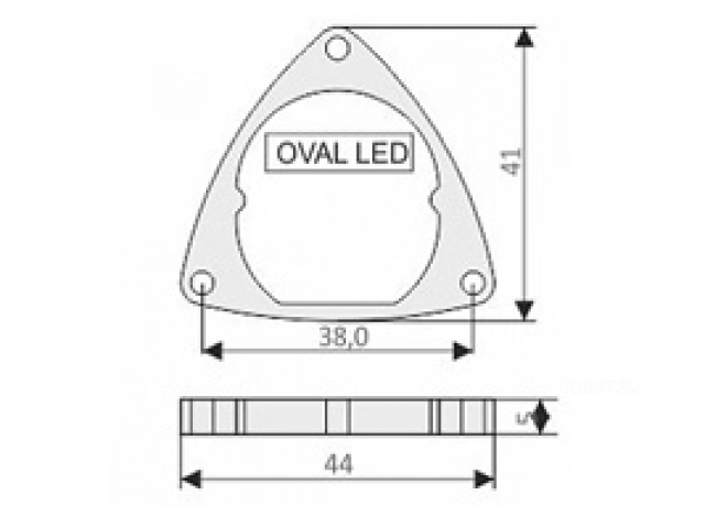 Держатель OVAL-SG (Arlight, -) фото:4