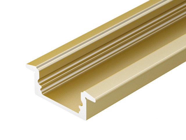 Профиль LINE-2308-F-2000 ANOD GOLD (Arlight, Алюминий) фото:9