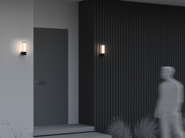 Уличный настенный светильник Outdoor O593WL-L8B3K фото:5