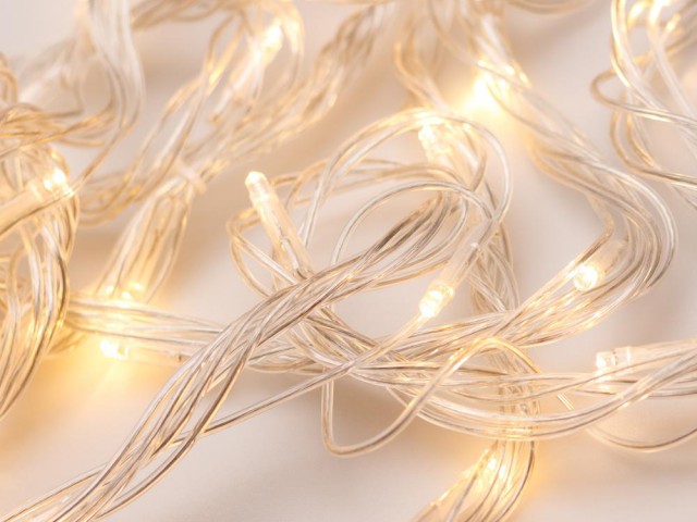 Светодиодная гирлянда ARD-STRING-HOME-10000-CLEAR-99LED-RUN WARM (230V, 10.5W) (Ardecoled, IP20) фото:1