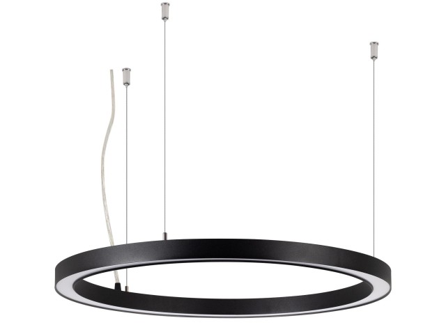 Светильник SP-CIRCLE-HANG-O3535-D600-35W Warm3000 (RAL9005, 120 deg, 230V) IP40 LED (Arlight, Алюминий) фото:1
