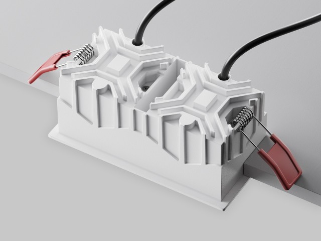 Встраиваемый светильник Technical DL043-02-10W3K-SQ-W-1 фото:193