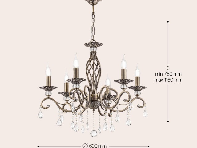 Люстра Maytoni RC247-PL-06-R фото:16