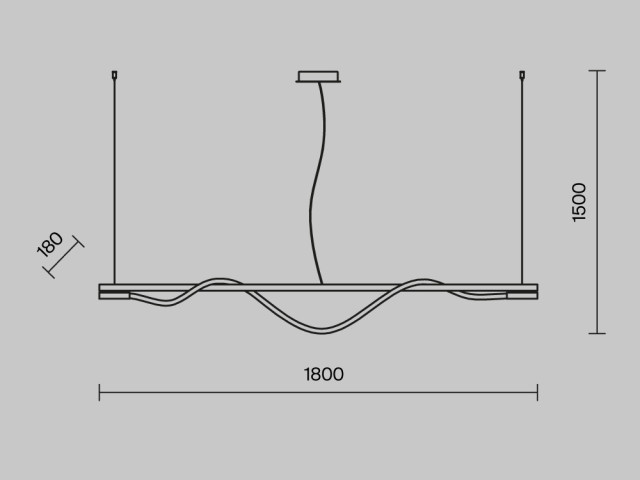 Подвесной светильник Maytoni MOD166PL-L20G3K фото:2