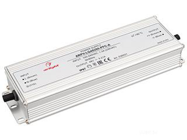 Блок питания ARPV-LG48250-PFC-A (48V, 5.21A, 250W) (Arlight, IP67 Металл, 5 лет) фото:4