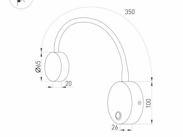 Светильник SP-SON-R90-3W Warm3000 (BK, 100 deg, 230V) (Arlight, IP20 Металл, 3 года) фото:6
