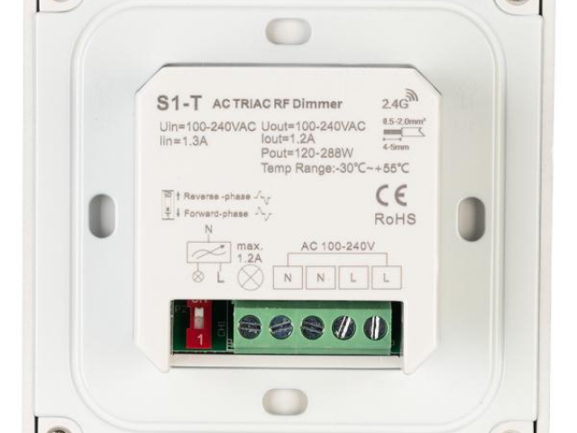 Панель SMART-P36-DIM-IN White (230V, 1.2A, TRIAC, Sens, 2.4G) (Arlight, IP20 Пластик, 5 лет) фото:4