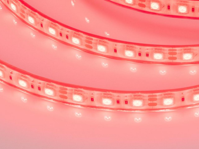 Лента герметичная RTW-PFS-B60-13mm 12V Red (14.4 W/m, IP68, 5060, 5m) (Arlight, 14.4 Вт/м, IP68) фото:12