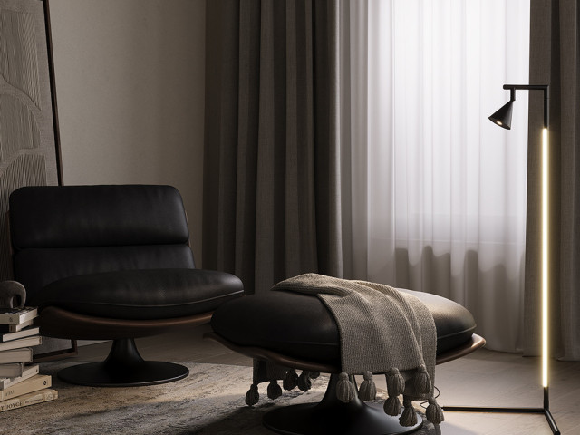 Напольный светильник (торшер) Maytoni MOD489FL-L20B3K фото:7