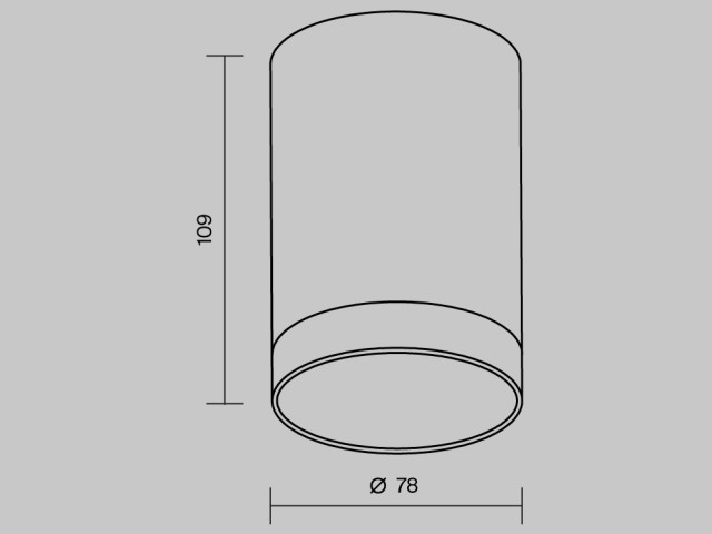 Потолочный светильник Outdoor O500CL-L10B3K фото:9
