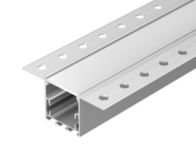 Профиль с экраном SL-LINIA32-FANTOM-2500 ANOD+FROST (Arlight, Алюминий) фото:1