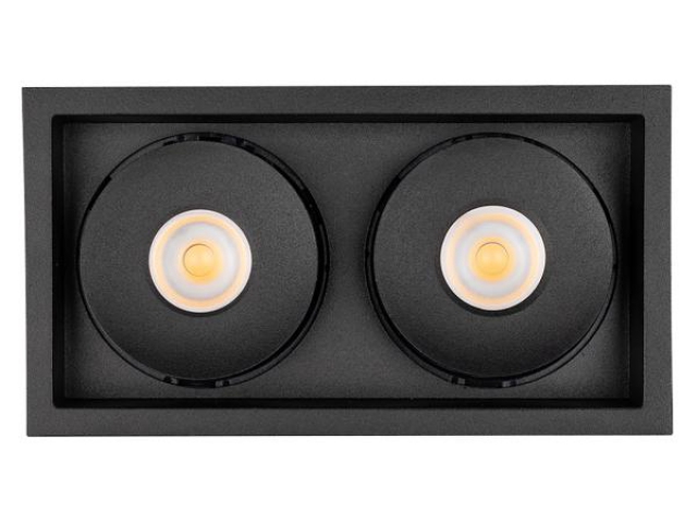 Светильник CL-SNODO-LUM-S148x80-2x9W Warm3000 (BK, 45 deg) (Arlight, IP20 Металл, 3 года) фото:17
