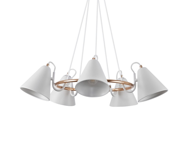 Люстра Freya FR8001PL-05WG фото:2