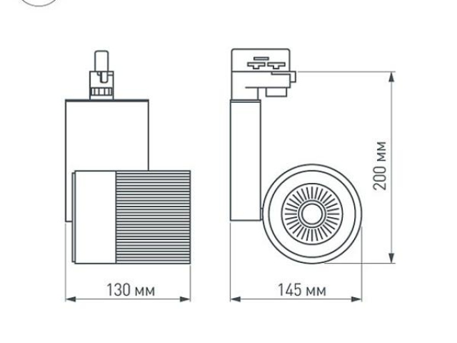 Светодиодный светильник LGD-2238SB-15W Warm White 24deg (Arlight, IP20 Металл, 3 года) фото:4
