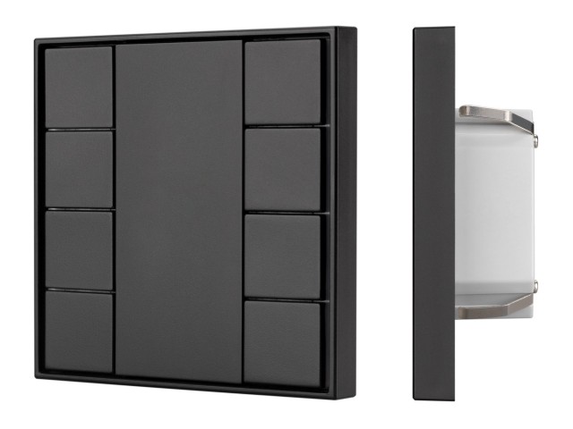 INTELLIGENT ARLIGHT Панель KNX-223-8-BLACK (BUS) (IARL, IP20 Пластик, 3 года) фото:5