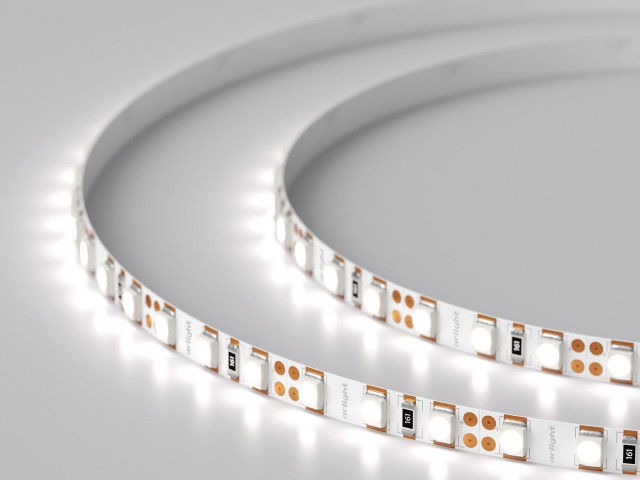 Лента RT 2-5000 12V White6000 5mm 2x (3528, 600 LED, LUX) (Arlight, 9.6 Вт/м, IP20) фото:1