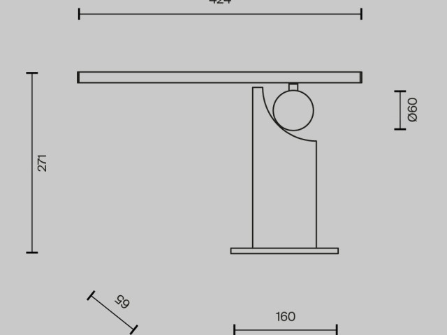 Настольный светильник Maytoni MOD467TL-L9BS3K фото:9