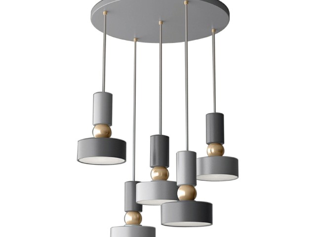 Подвесной светильник Maytoni MOD030PL-05GR фото:4