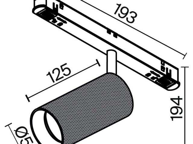 Трековый светильник Technical TR097-2-12W4K-M-BB фото:6