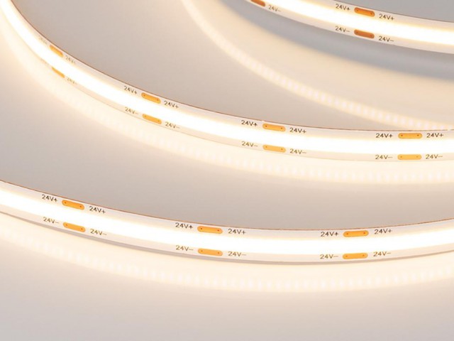 Лента COB-X544-8mm 24V Warm3000 (11.5 W/m, IP20, CSP, 5m) (Arlight, -) фото:2