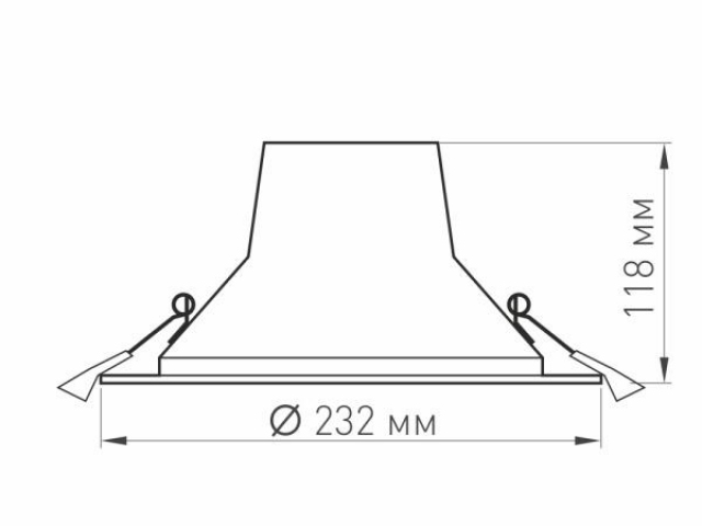 Светильник LTD-LEGEND-R230-35W Day4000 (WH, 50 deg) (Arlight, IP20 Металл, 3 года) фото:18