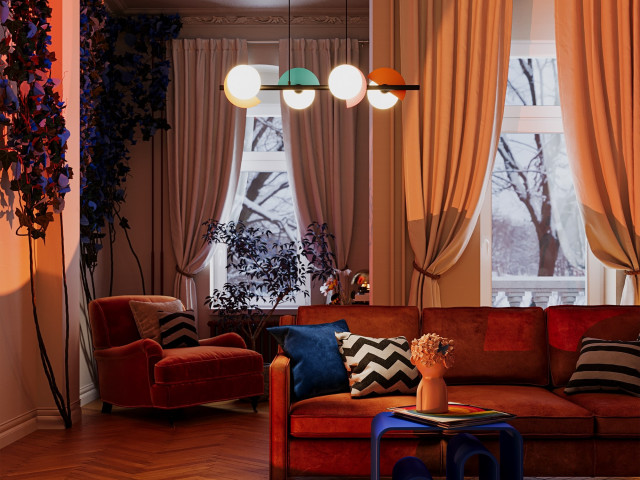 Подвесной светильник Freya FR5391PL-04CFL фото:10