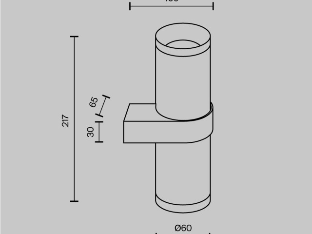 Настенный светильник (бра) Technical C069WL-02W фото:19