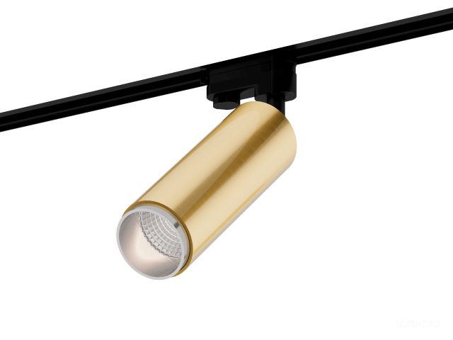Трековый светильник HOKASU Tube Zoom TR4 (55-120/gold – 10w/3090/12-50deg) фото:1