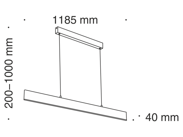 Подвесной светильник Technical P010PL-L30B фото:48