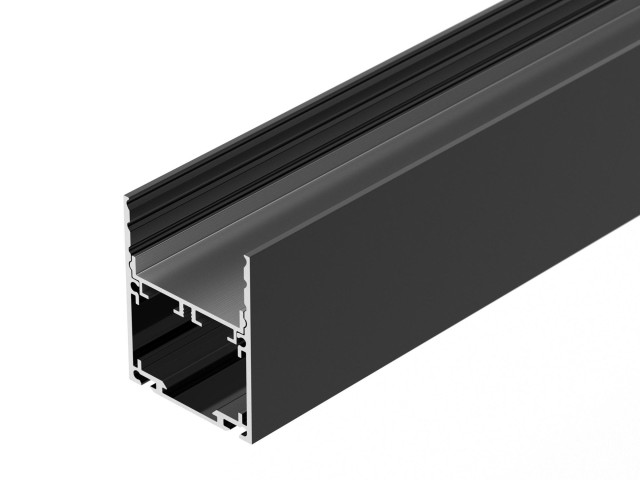 Профиль SL-LINE-4050-3L-2000 ANOD BLACK (Arlight, Алюминий) фото:3