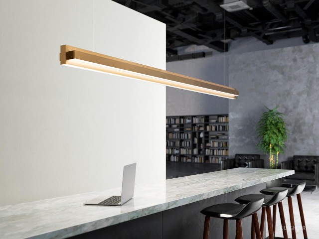 Линейный светильник HOKASU Brick (RAL9005/1250mm/LT70 — 3K/26W) фото:8