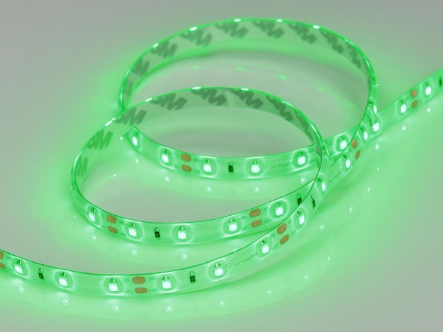 Лента RTW 2-5000SE 12V Green (3528, 300 LED, LUX) (Arlight, 4.8 Вт/м, IP65) фото:6
