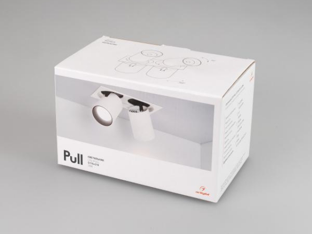 Светильник LTD-PULL-S110x210-2x10W Day4000 (WH, 24 deg, 230V) (Arlight, IP20 Металл, 5 лет) фото:15