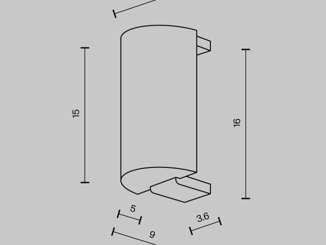 Комплектующие для трековой системы Technical TRA154EC-PT фото:1