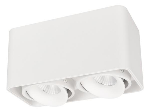 Светильник SP-CUBUS-S195x100-2x8W Warm3000 (WH, 45 deg, 230V) (Arlight, IP20 Металл, 3 года) фото:2