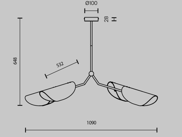 Подвесной светильник Maytoni MOD225PL-04B фото:13