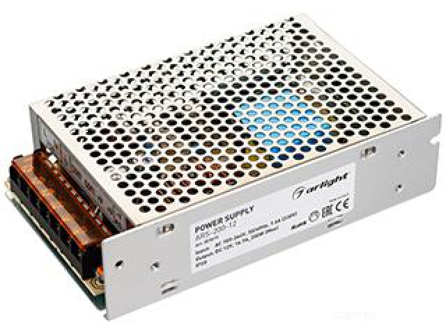 Блок питания ARS-200-12 (12V, 16.7A, 200W) (Arlight, IP20 Сетка, 2 года) фото:2