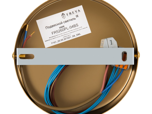 Люстра Freya FR5260PL-04BS фото:4