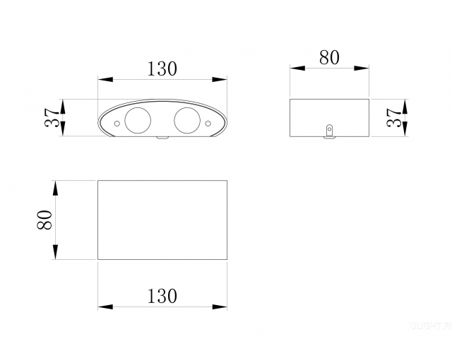 Архитектурная подсветка Outdoor O417WL-L4GR3K фото:12