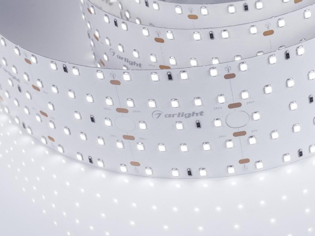 Лента S2-2500 24V White 6000K 59mm (2835, 420 LED/m, LUX) (Arlight, 30 Вт/м, IP20) фото:2