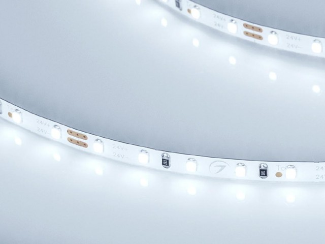 Лента MICROLED-5000 24V Cool 8K 4mm (2216, 120 LED/m, LUX) (Arlight, 9.6 Вт/м, IP20) фото:2