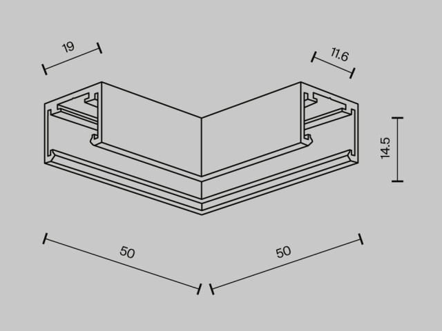 Комплектующие для трековой системы Technical TRA239CL-41B фото:1